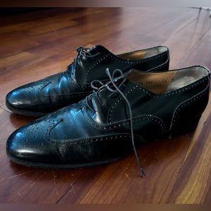 Ferragamo Leather Dress Shoes Men’s